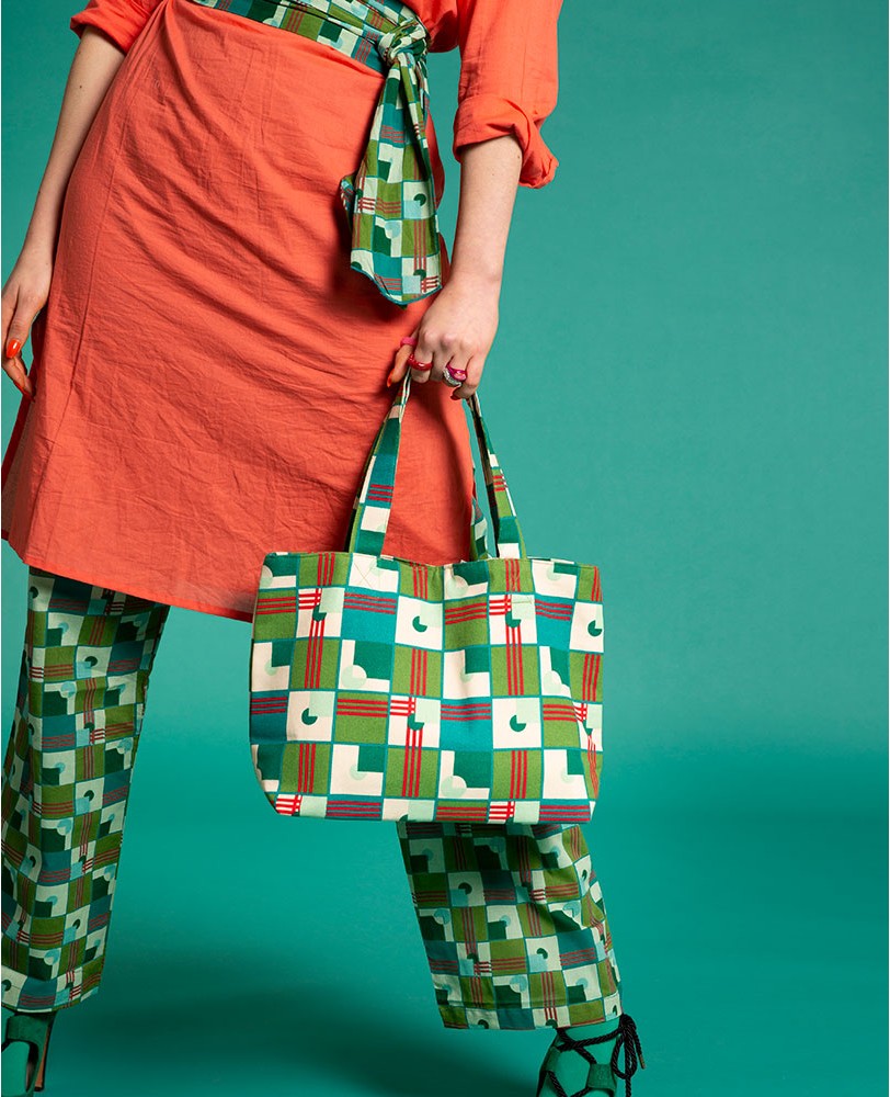 HARIA BAG - Aberdeen Emeraude - HARIA 008
