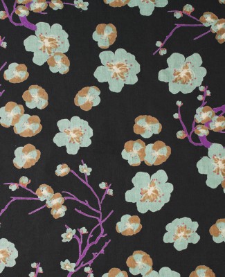 SUZELLE DRESS (Size 2) - Blossom Black - SUZ 008