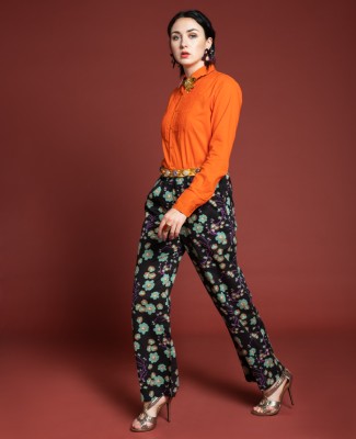 PANTALON - Blossom Black (Taille 2) - PANT 006