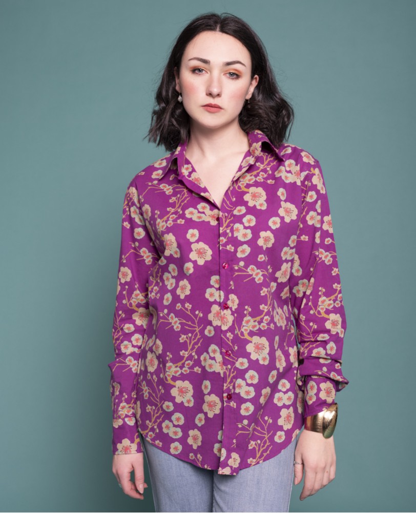 CHEMISE - Blossom Fig (XL) - CHE 110