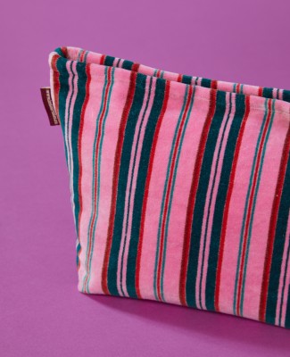 TROUSSE AIRPORT XL - Velours Margate Pink - AIR 104