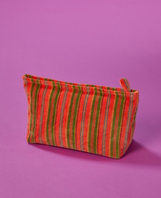 TROUSSE AIRPORT XL - Velours Margate Coral - AIR 105