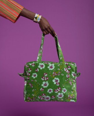 VELVET BAG - Blossom Green...