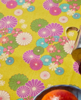 TABLECLOTH L - Bloom Orange - NAP 160