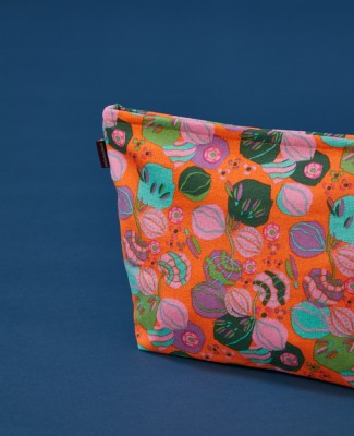 WASHBAG - Bloom Orange - WASH 017