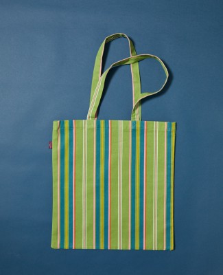 GRAND TOTE BAG - Margate Green (lining ziggy green) - BIGTOTE 007