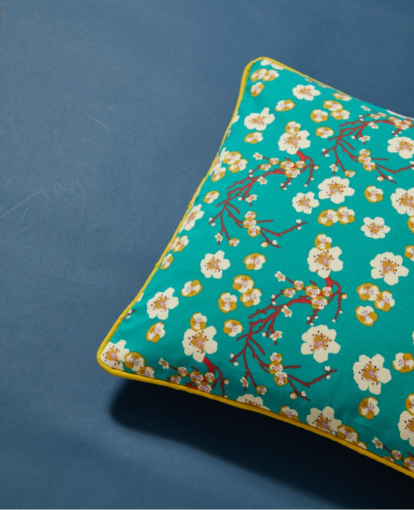 COUSSIN CARRE - Blossom Blue - COUB 007