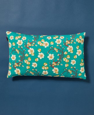 COUSSIN RECT. - Bi-face Bloom Orange / Blossom Blue - COU S 003