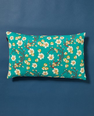 CUSHION RECT. - Bloom Orange (lining blossom blue) - COU S 003