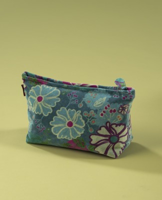 TROUSSE AIRPORT XL - Velours Cosmos Teal - AIR 115