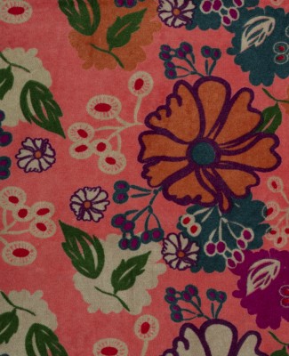 TROUSSE AVION - Velours Cosmos Coral - AVIL 102