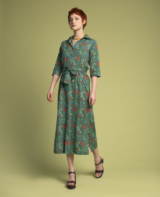 ROBE BARI LONGUE (Taille 2) - Iris Bayou - BARIL 018