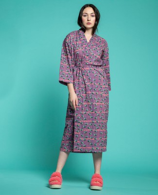LONG DRESSING GOWN - Bato Coral